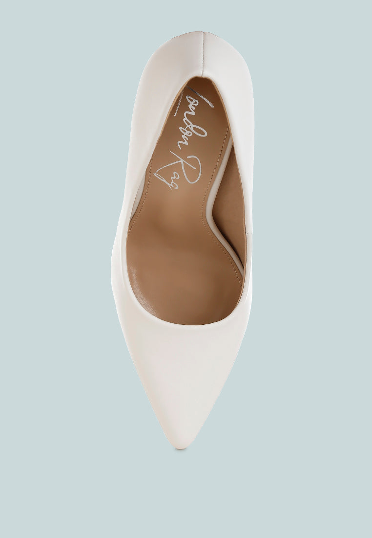 Shacarri Faux Leather Pumps