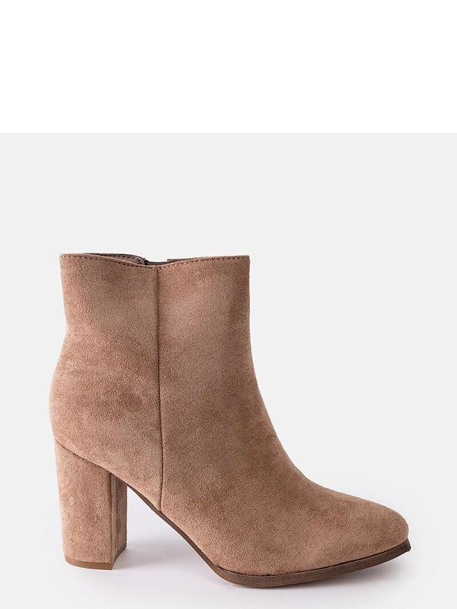 Bottines beige doublées - Solea - LANOVRA