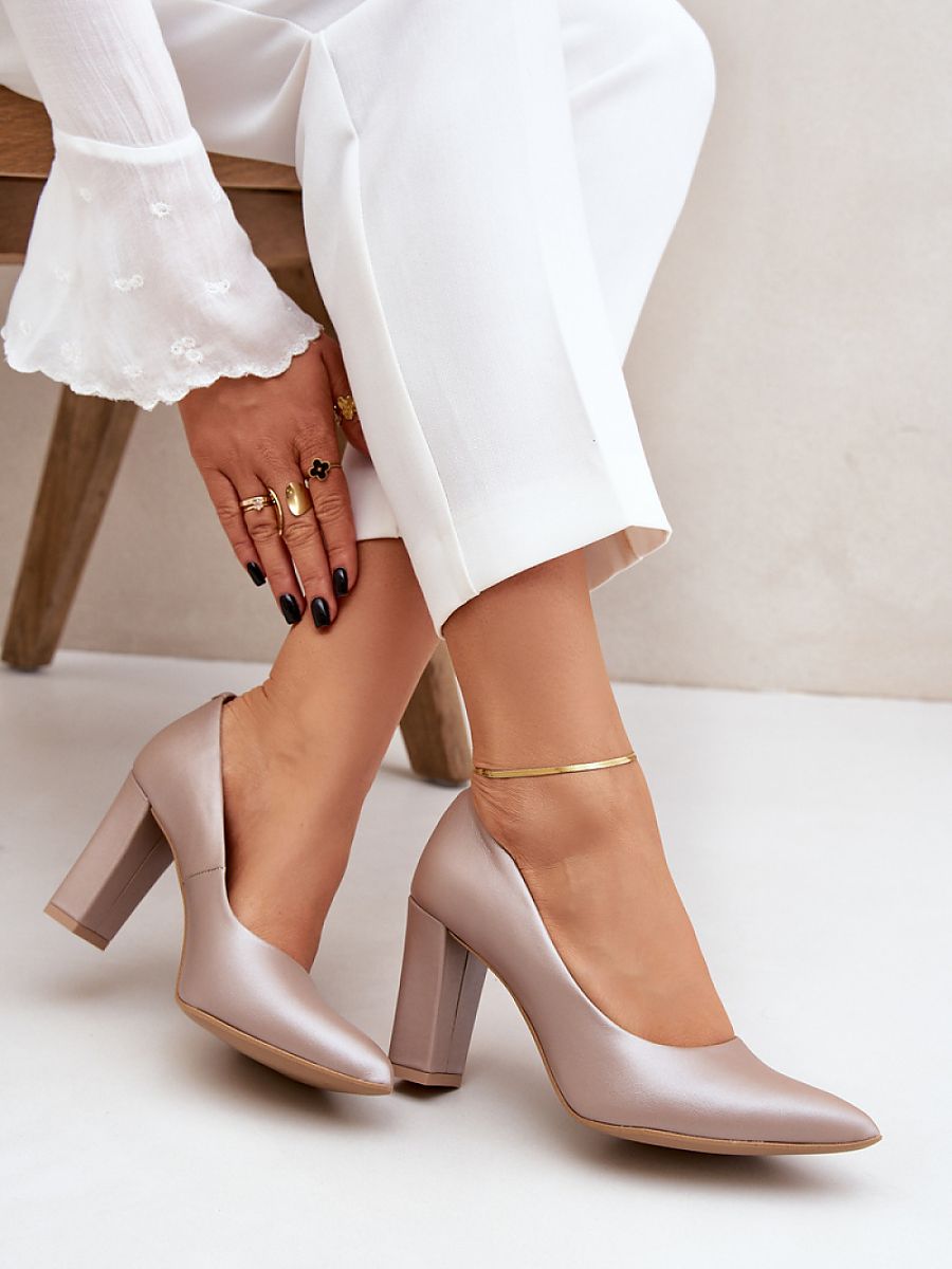 Block heel pumps model 206819 Step in style