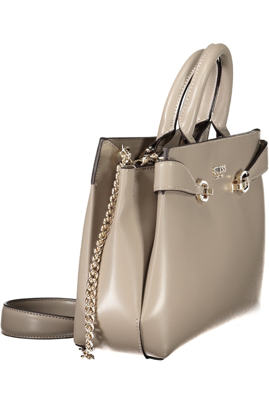 GUESS JEANS WOMEN'S BAG BROWN